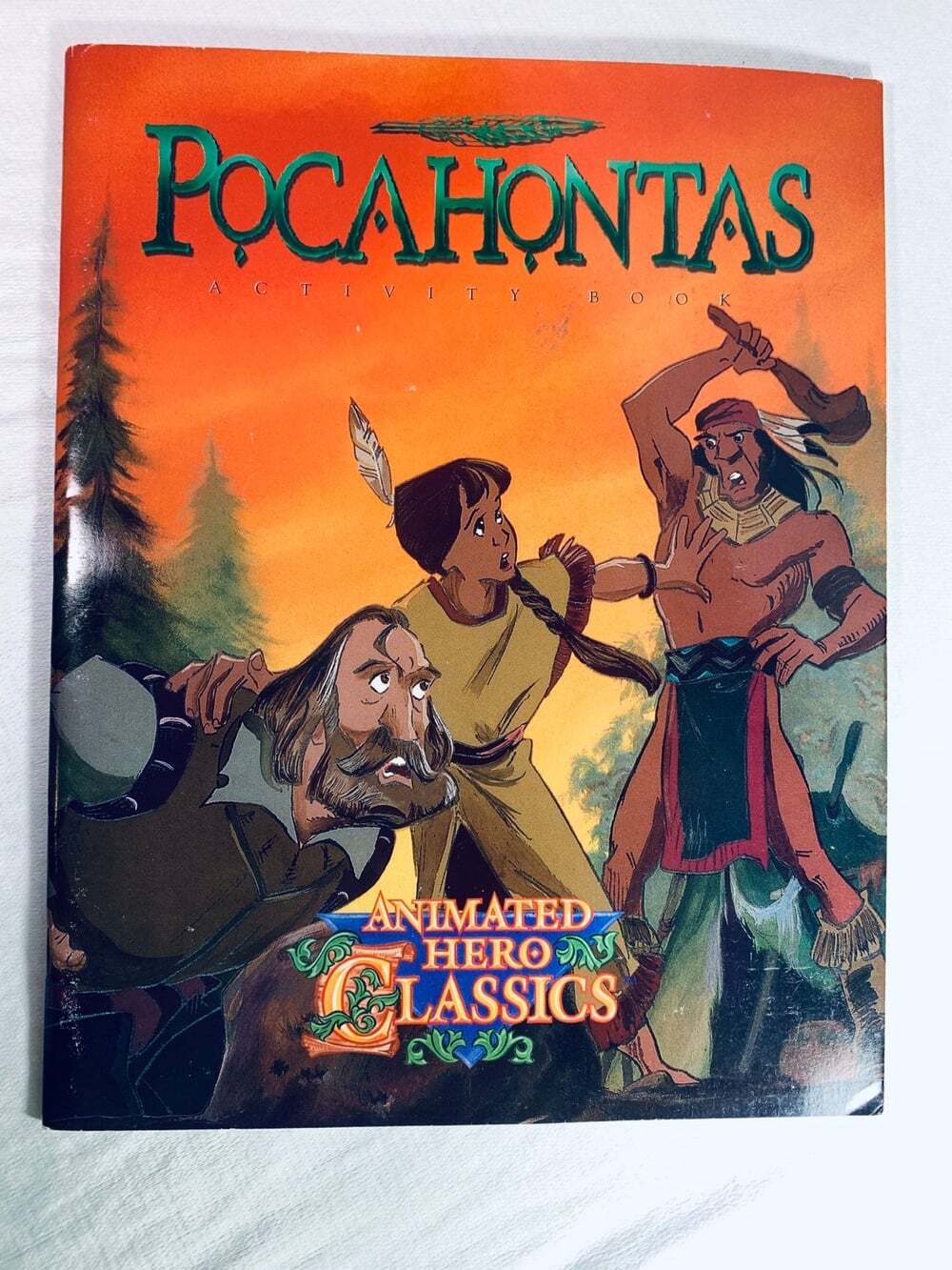 Pocahontas Animated Hero Classics Student Activity Book